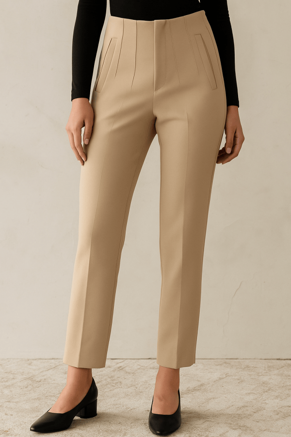 Lunara™ High Waist Trousers - Image 6