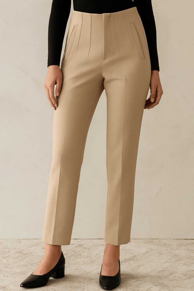 Lunara™ High Waist Trousers