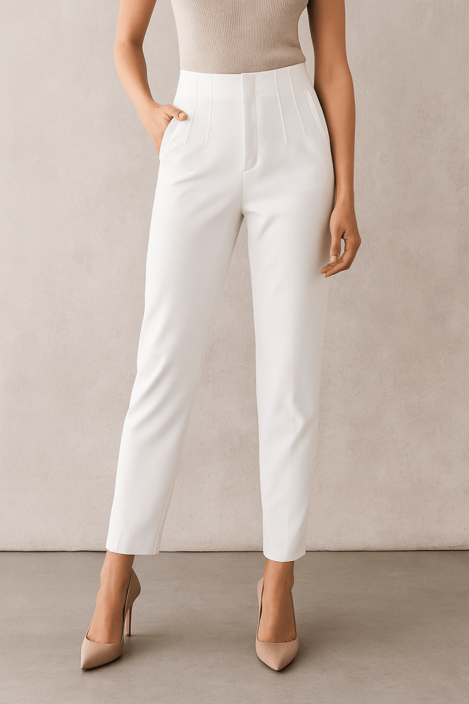 Lunara™ High Waist Trousers