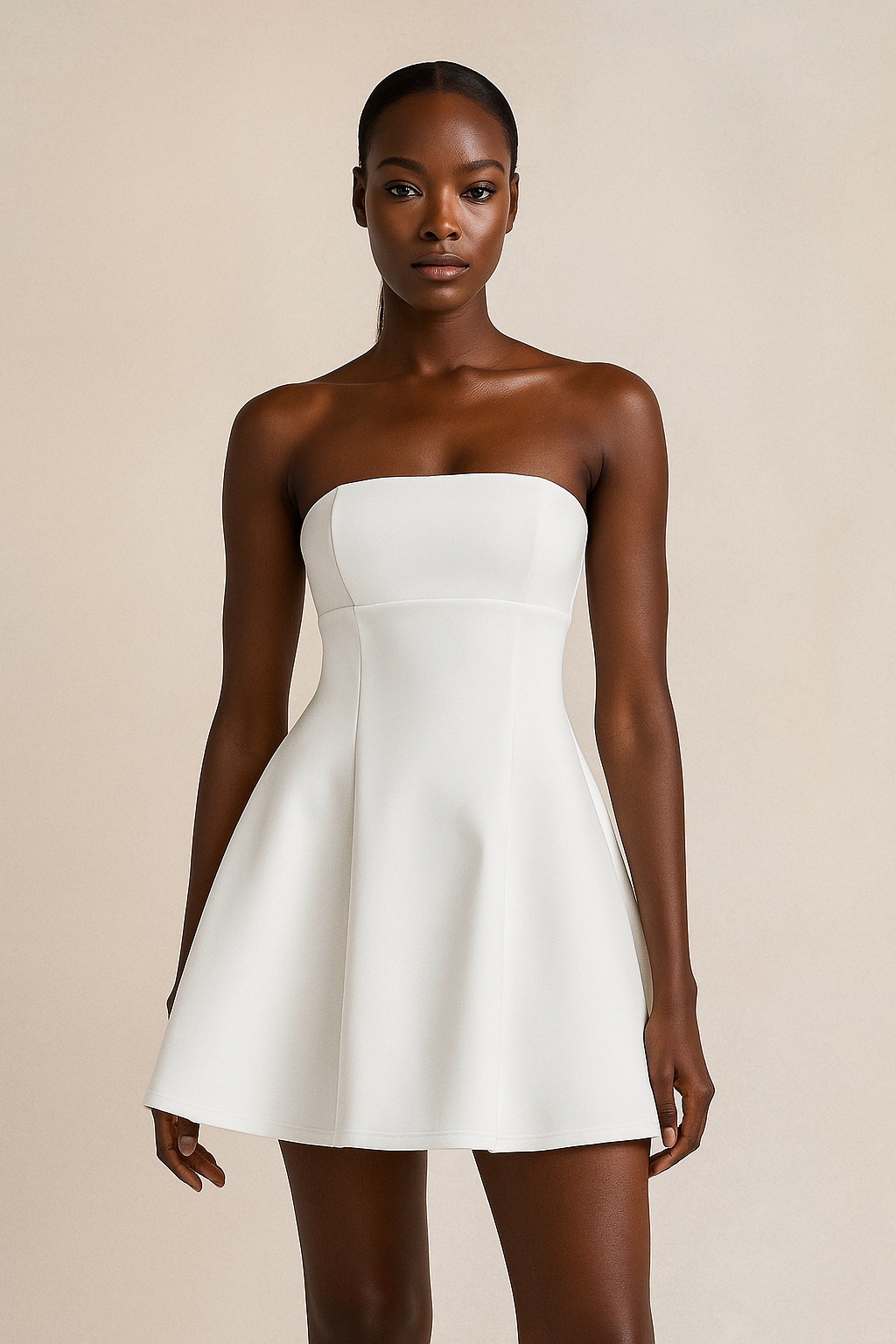 Elaris™ Strapless Mini Dress - Image 2