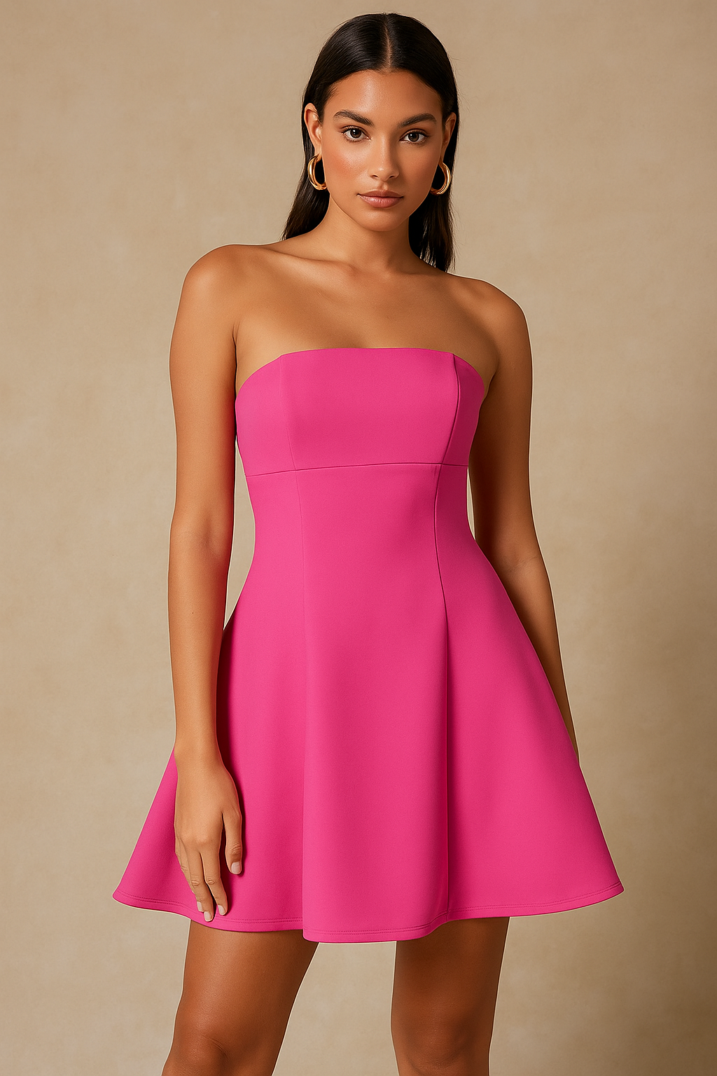Elaris™ Strapless Mini Dress - Image 1