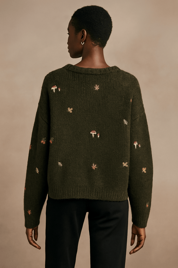 Orlena™ Vintage Knitted Cardigan - Image 3
