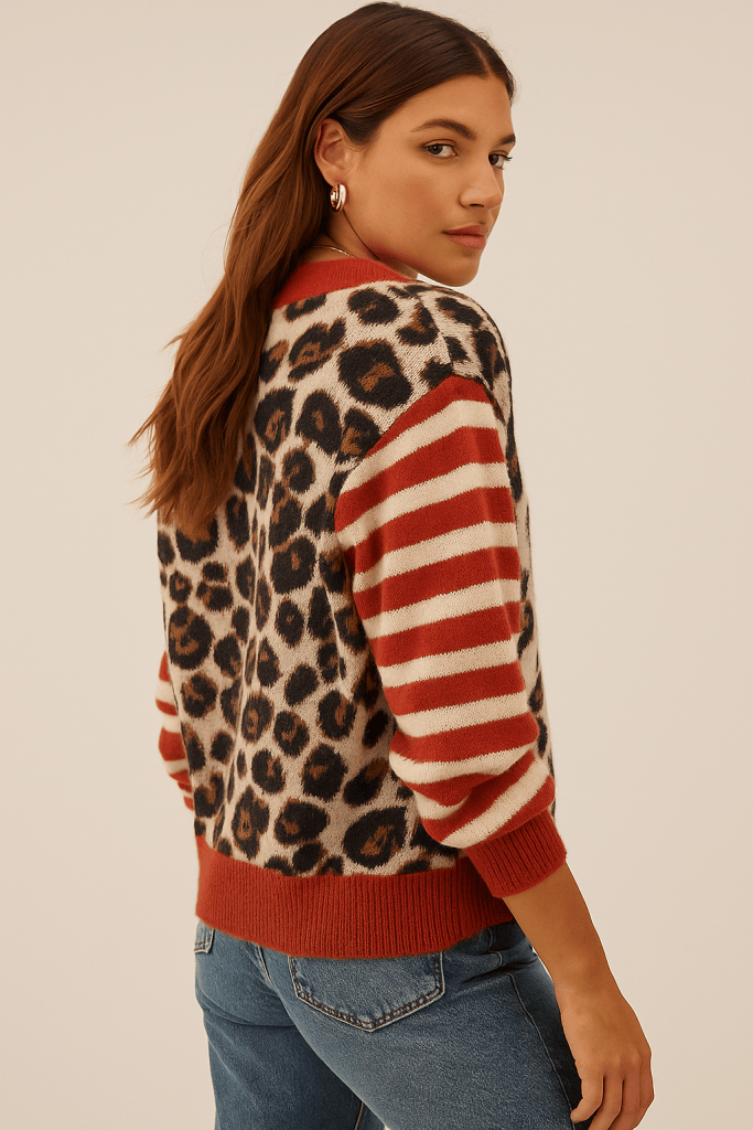 Sophie™ Leopard Print Cardigan