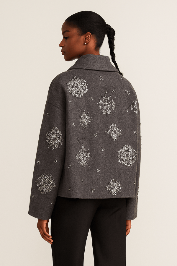 Aurora™ Hand-Beaded Coat - Image 3