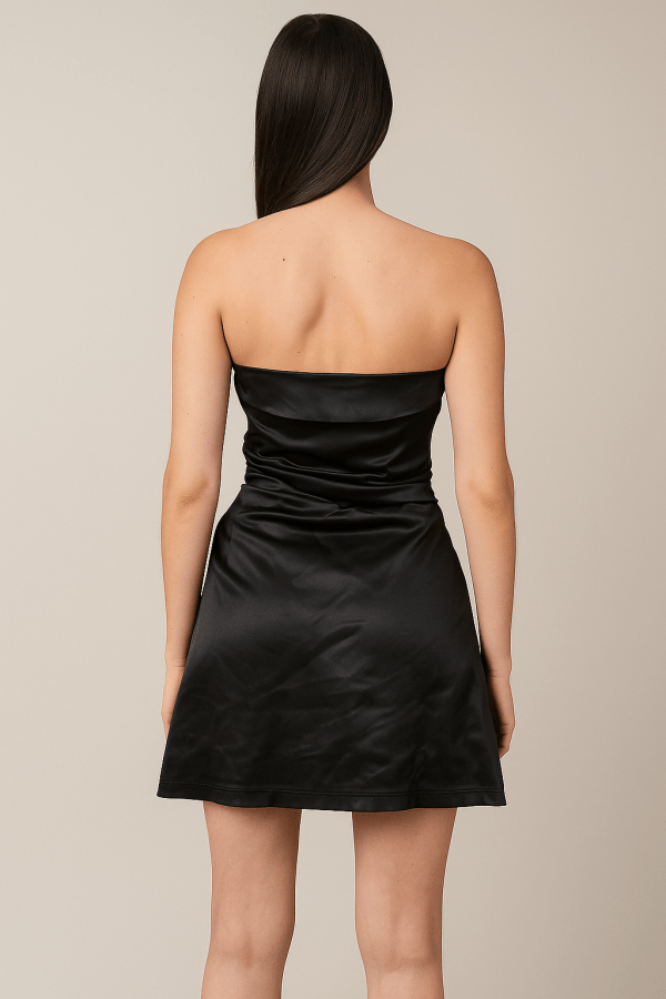 Riviera™ Strapless Irregular Mini Dress - Image 3