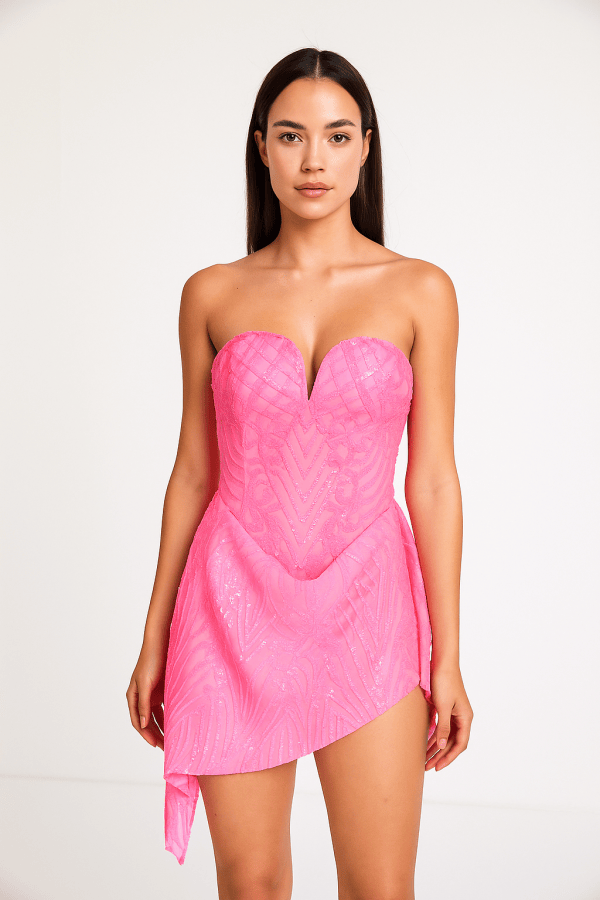 Seraphina™ Embellished Strapless Mini Dress - Image 1