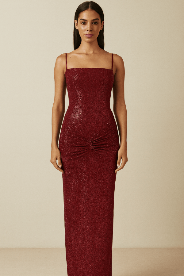 Lumen™ Glitter Sculpt Maxi Dress - Image 4