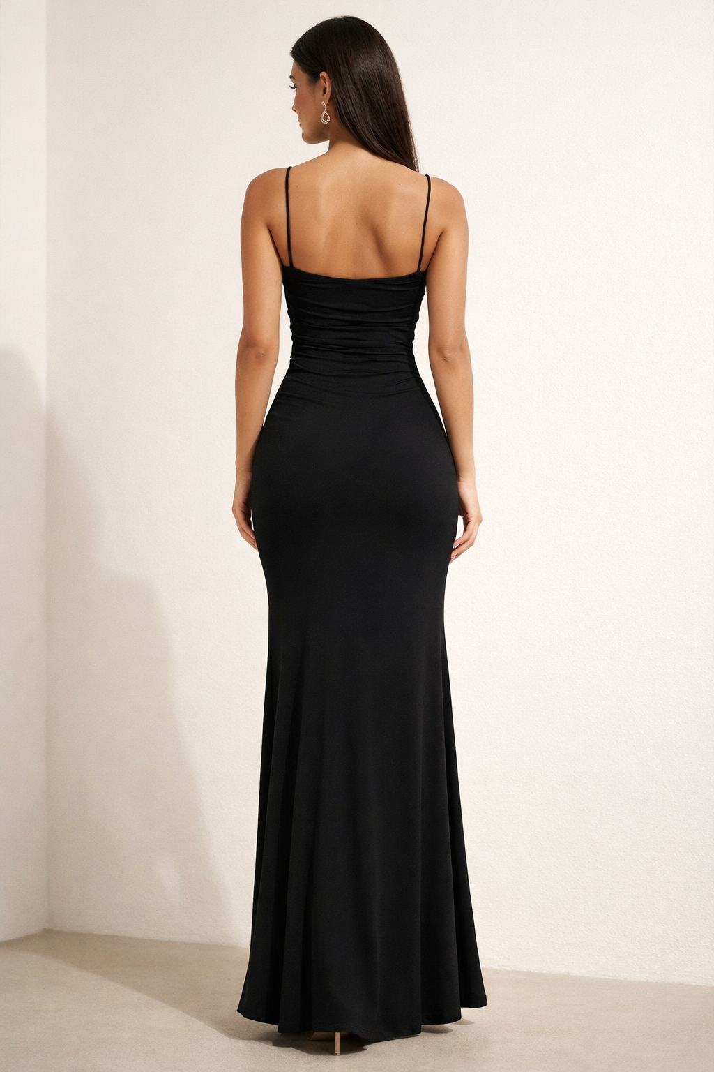 Elara™ Ruched Bodycon Maxi Dress - Image 6