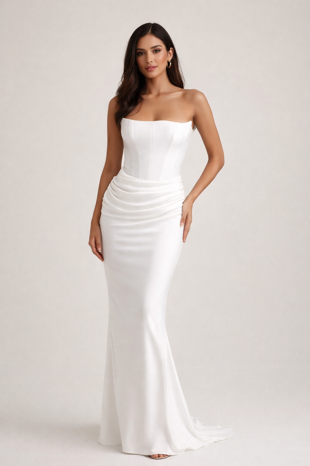 Valentina™ Strapless Corset Maxi Dress - Image 2