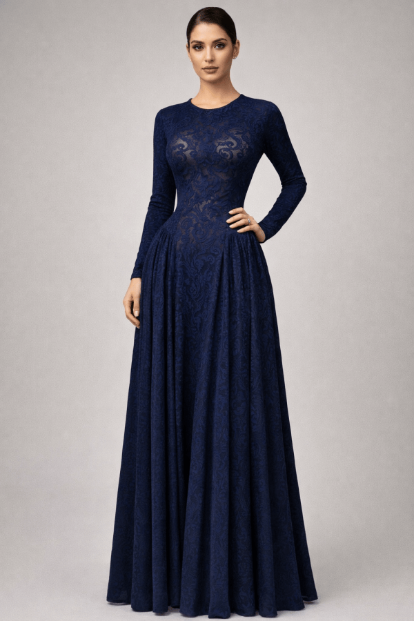 Nocturne™ Lace Maxi Dress - Image 1
