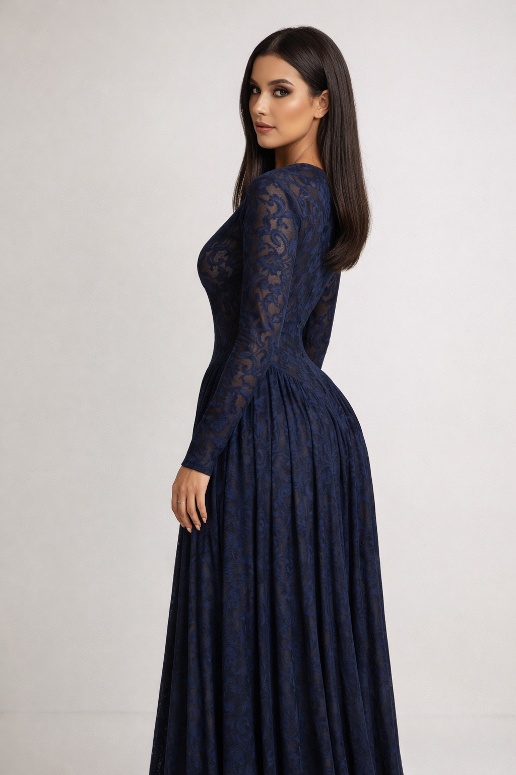 Nocturne™ Lace Maxi Dress - Image 3