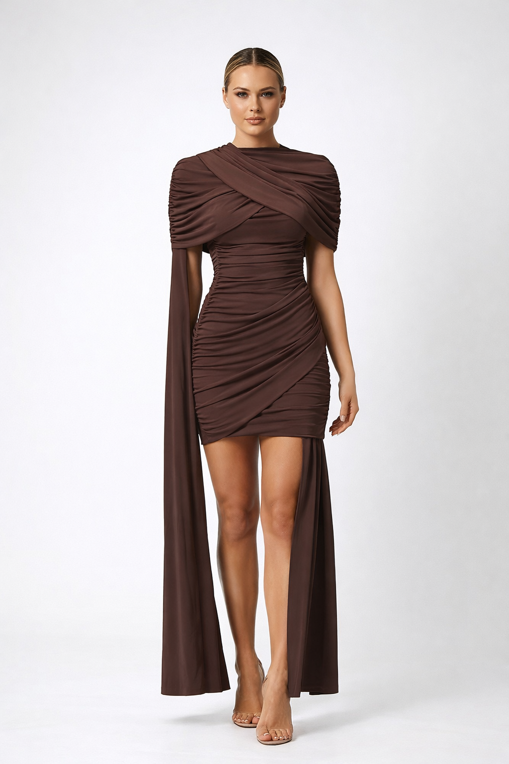 Elysian™ Draped Mini Dress - Image 1