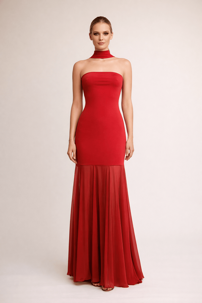 Scarlet™ Choker Maxi Dress