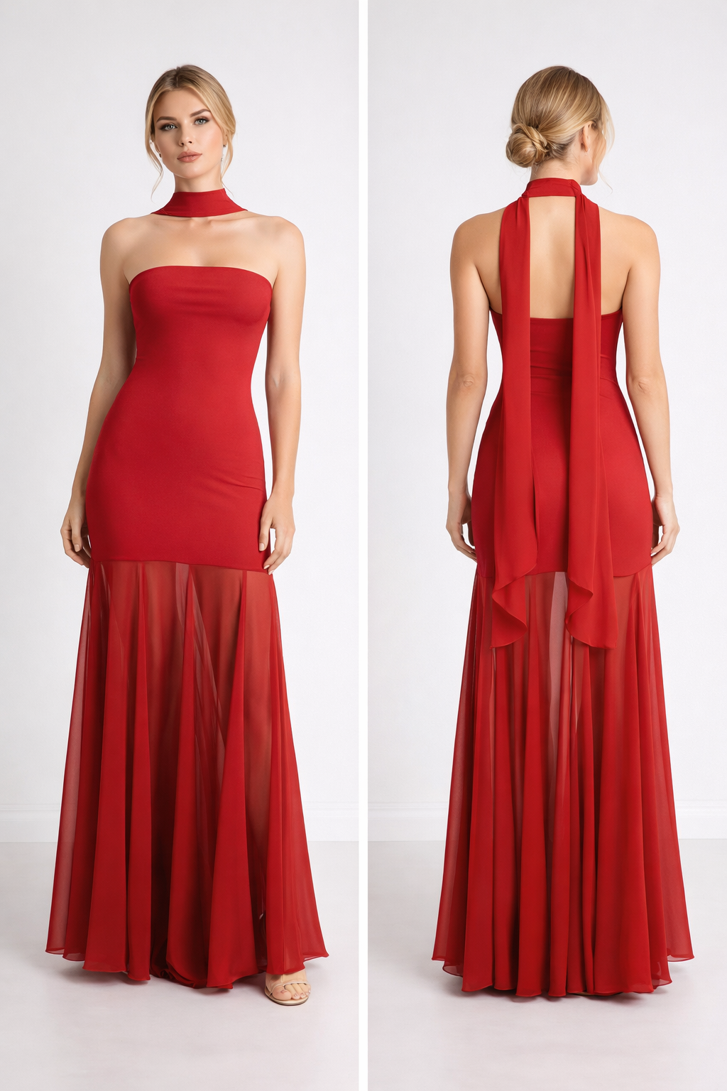 Scarlet™ Choker Maxi Dress - Image 4