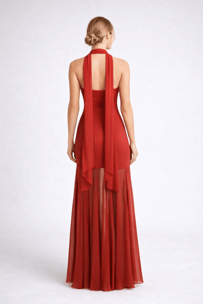 Scarlet™ Choker Maxi Dress