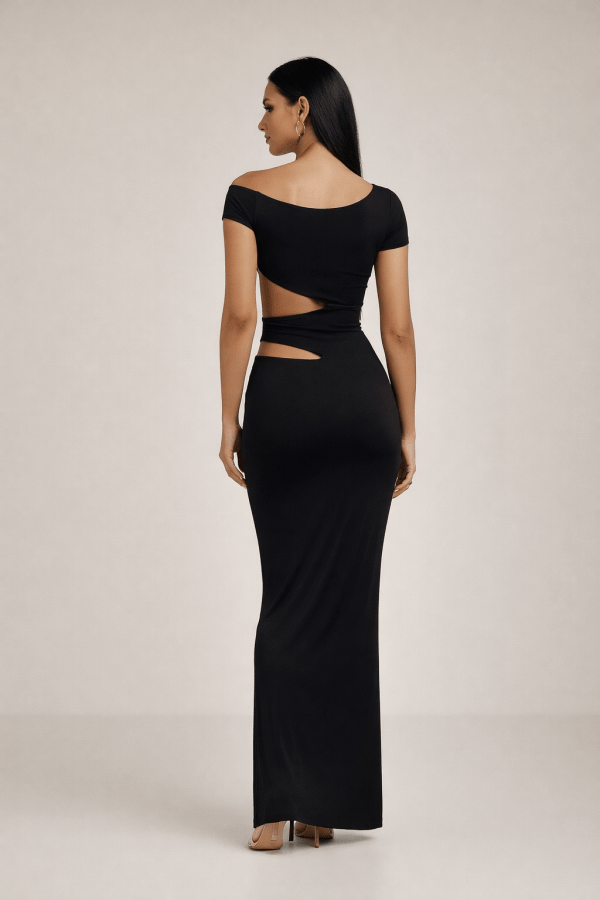 Noire™ Obsidienne Cutout Maxi Dress - Image 4