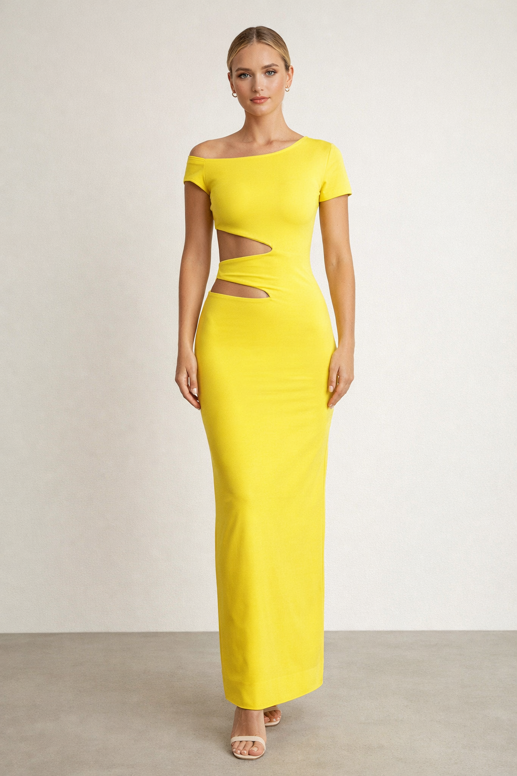 Noire™ Obsidienne Cutout Maxi Dress - Image 2