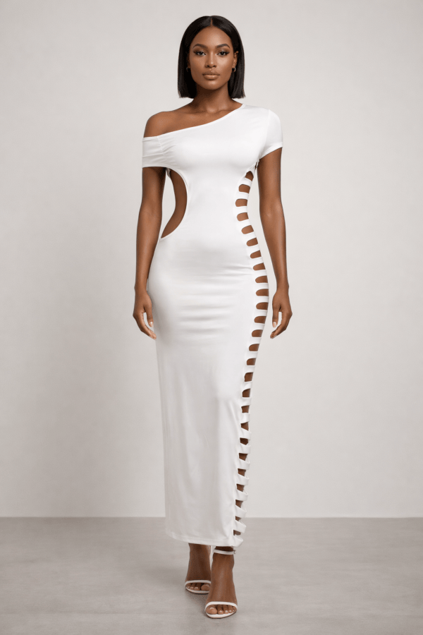 Noire™ Éclipse Ladder Maxi Dress - Image 2