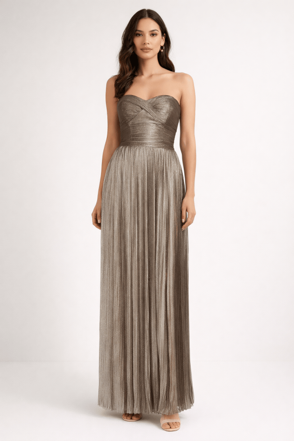 Solara™ Radiance Pleated Maxi Dress - Image 1