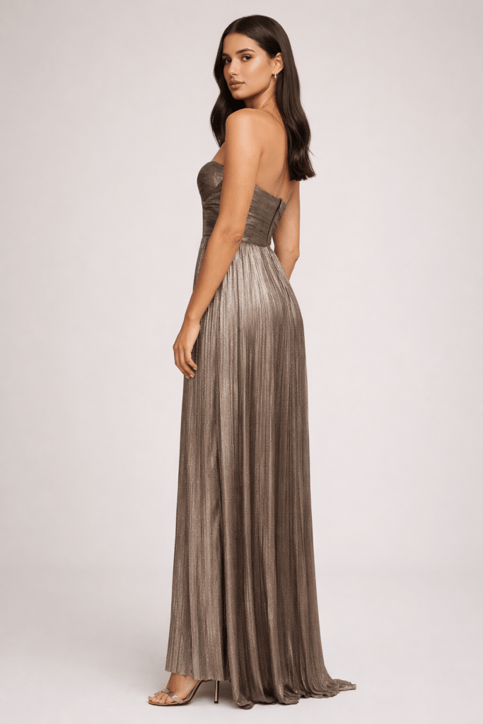 Solara™ Radiance Pleated Maxi Dress