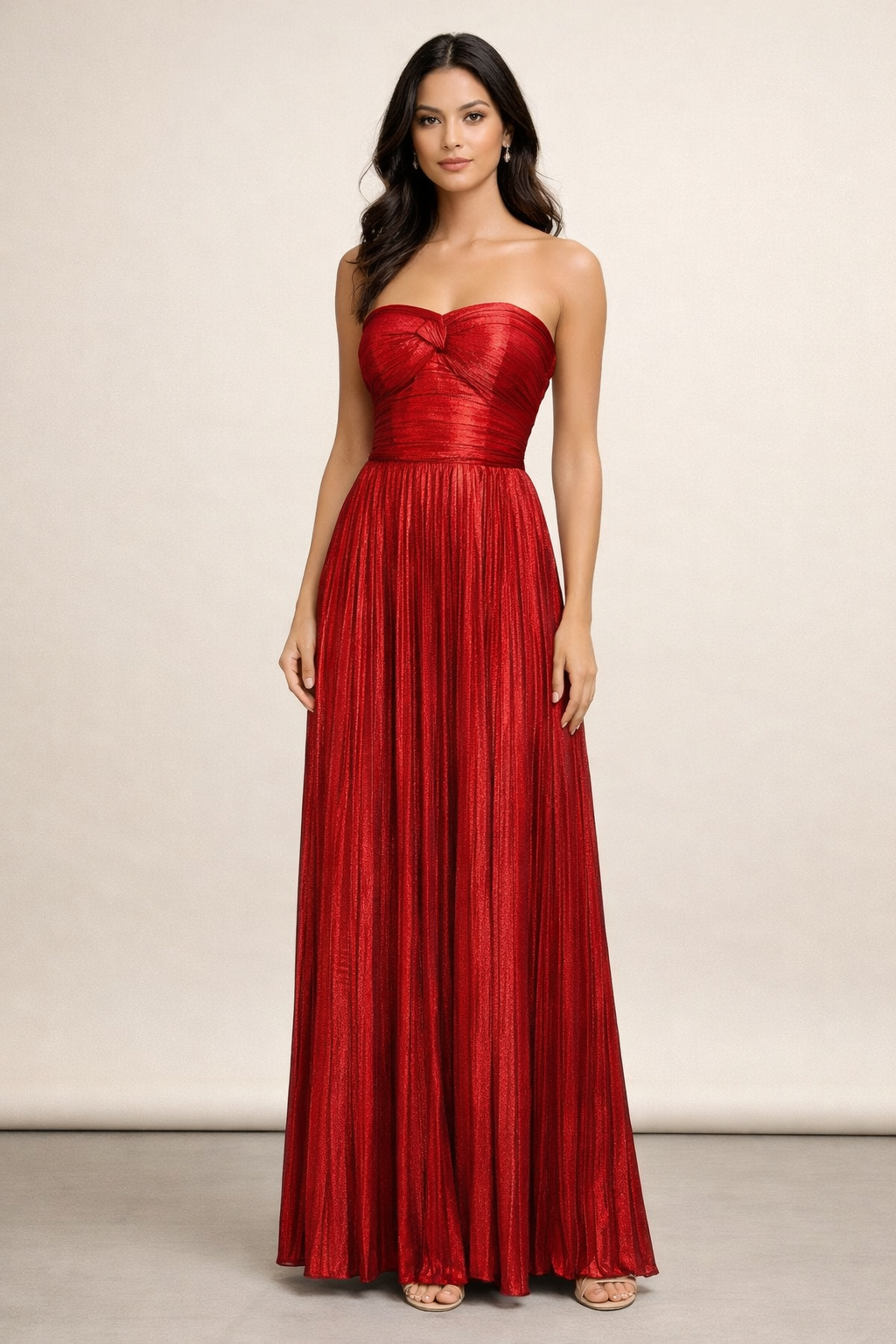 Solara™ Radiance Pleated Maxi Dress - Image 5
