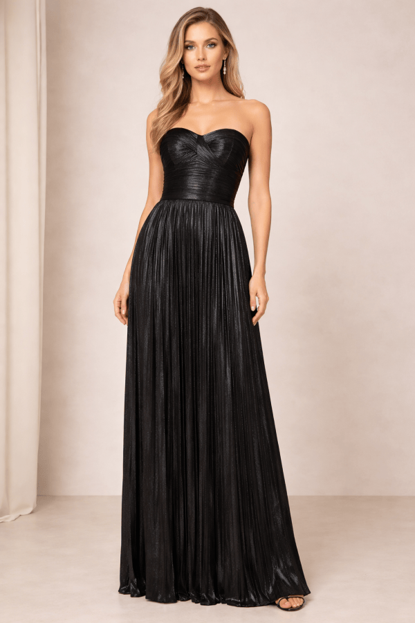 Solara™ Radiance Pleated Maxi Dress - Image 2