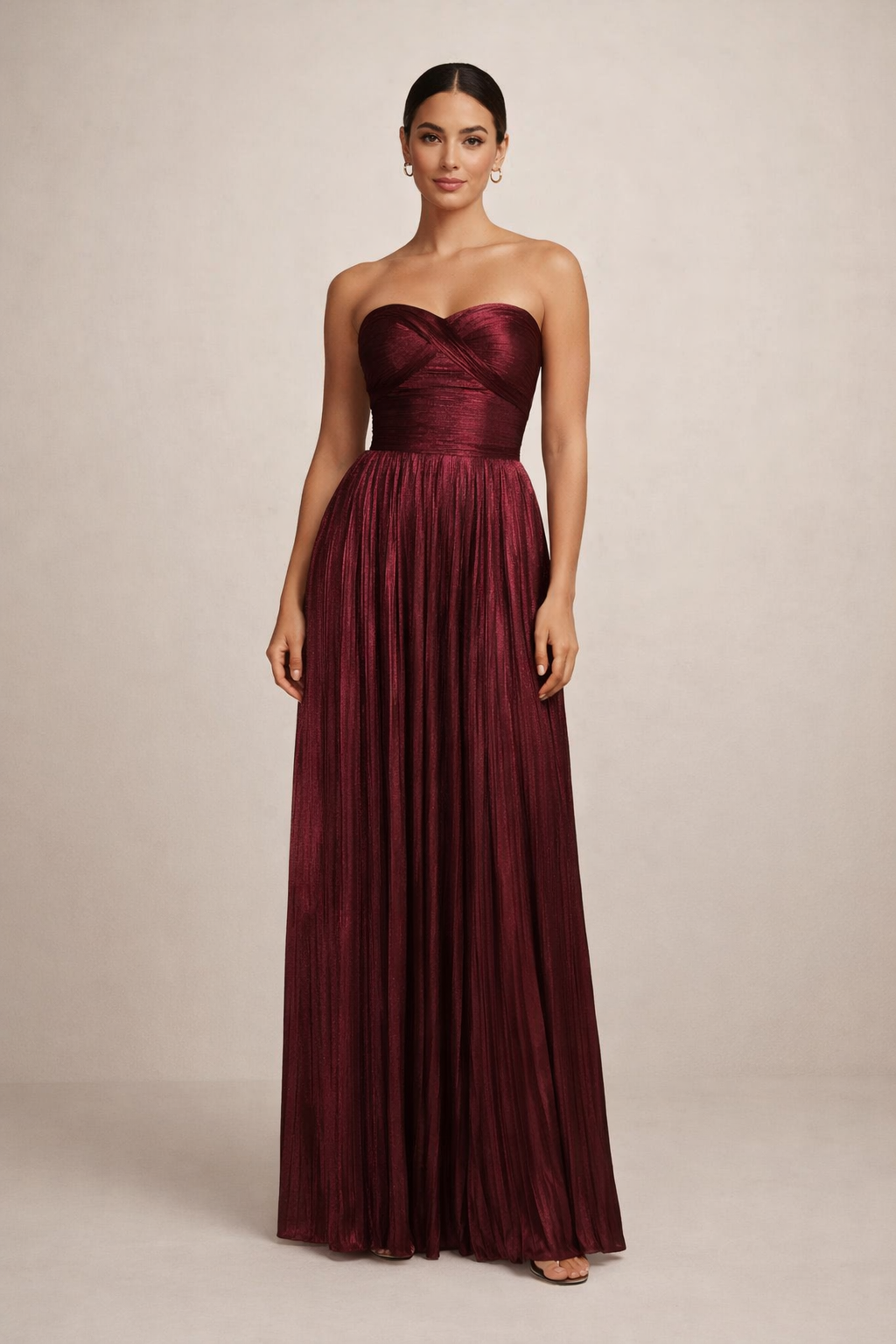 Solara™ Radiance Pleated Maxi Dress - Image 7