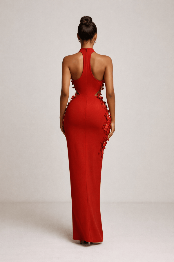 Éclat™ Jardin Appliqué Maxi Dress - Image 3