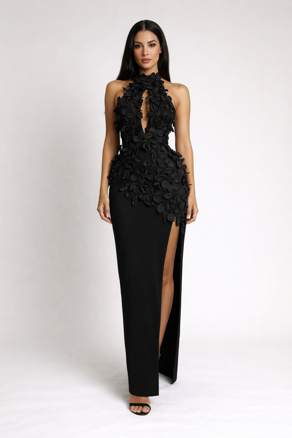 Éclat™ Jardin Appliqué Maxi Dress - Image 4