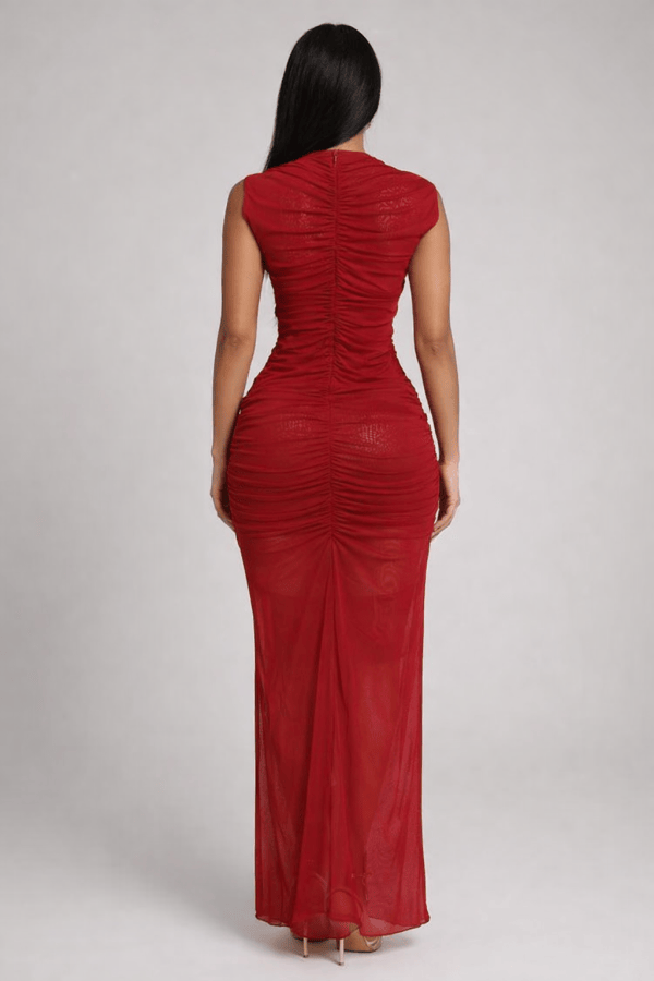 Scarlet™ Ruched Mirage Maxi Dress - Image 4
