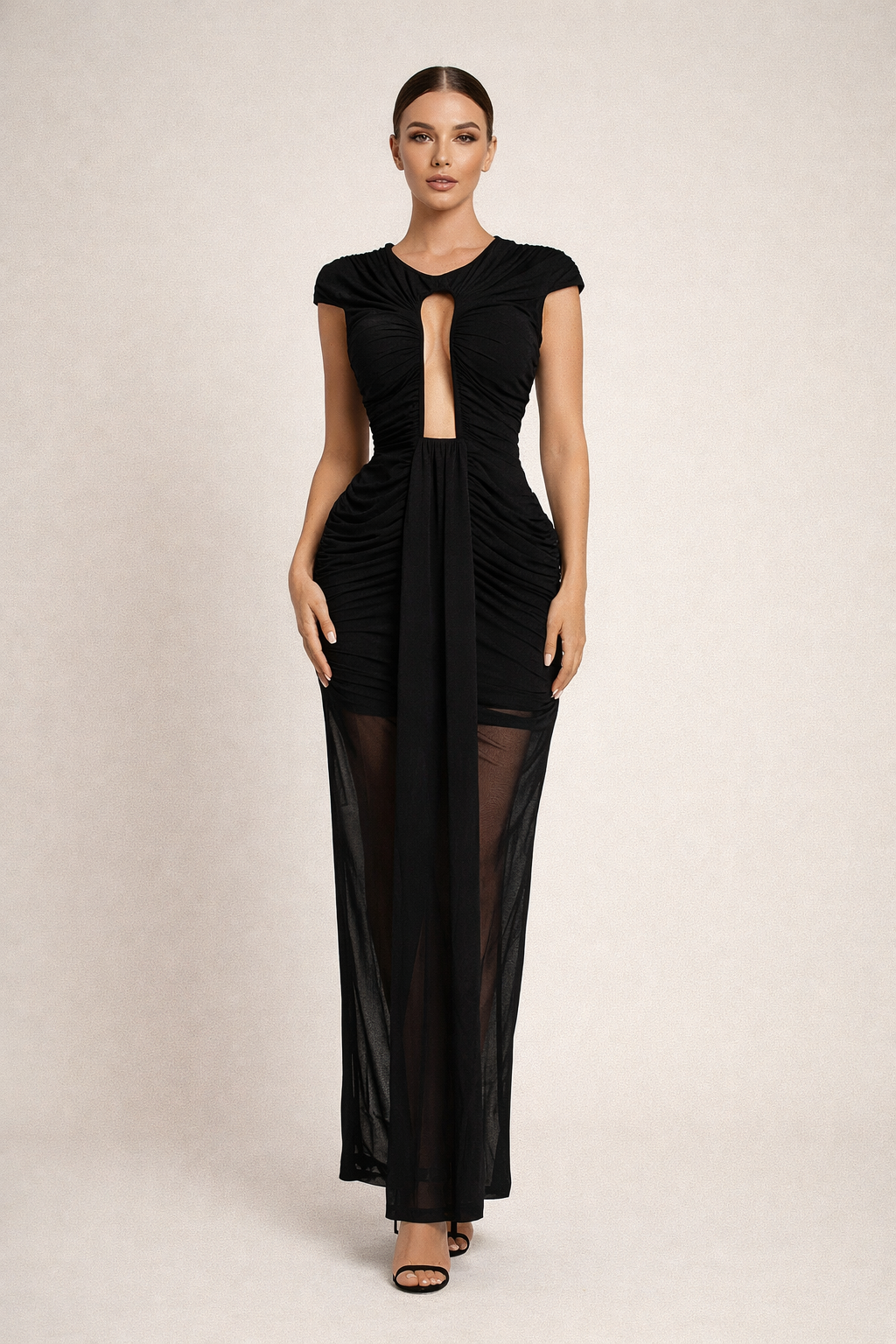 Scarlet™ Ruched Mirage Maxi Dress - Image 2