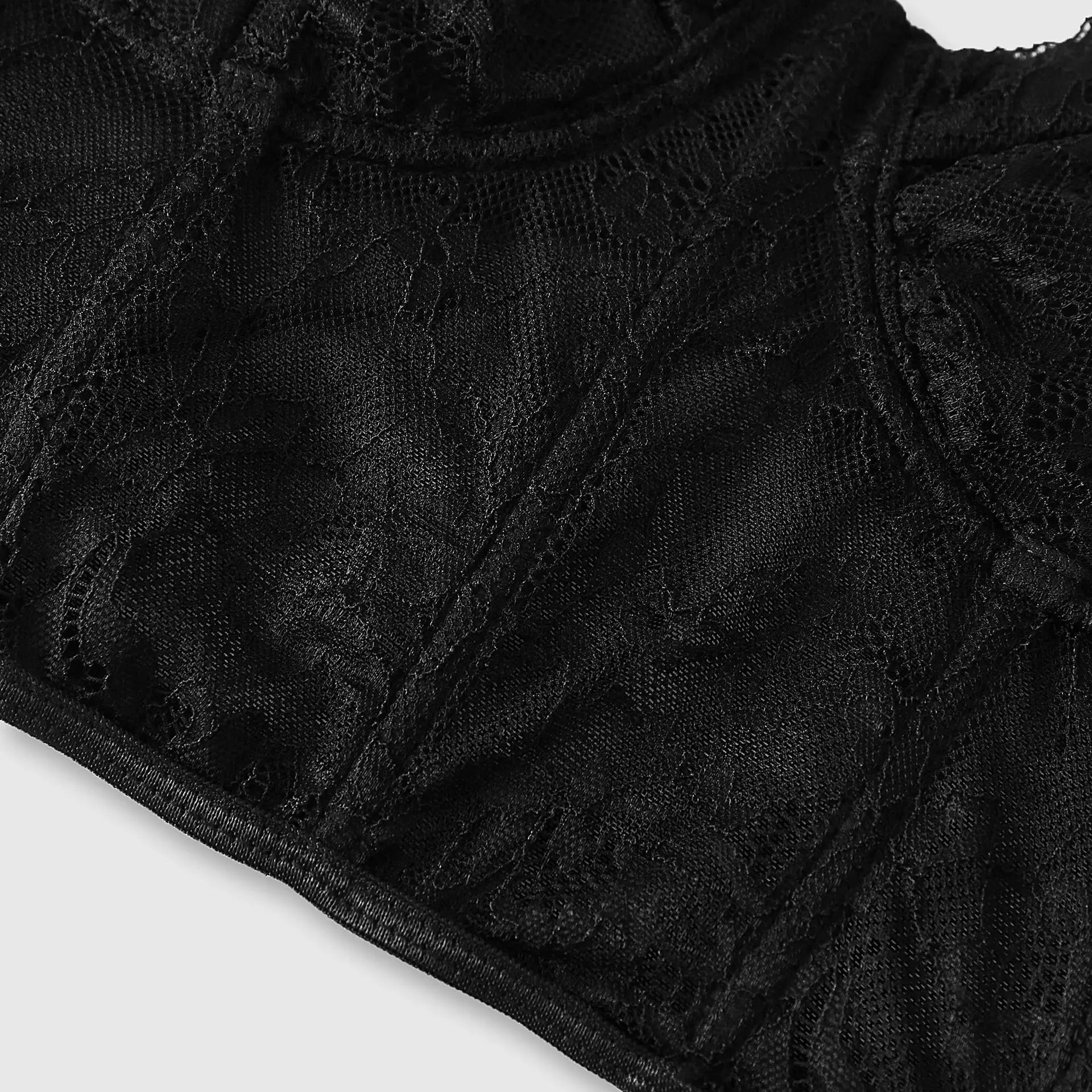 Valencia™ Semi-Transparent Mesh Push Up Bralette – Corset Bustier Vest Top - Image 4