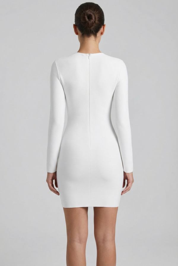 Seraphina™ Crystal Cut-Out Mini Dress - Image 4