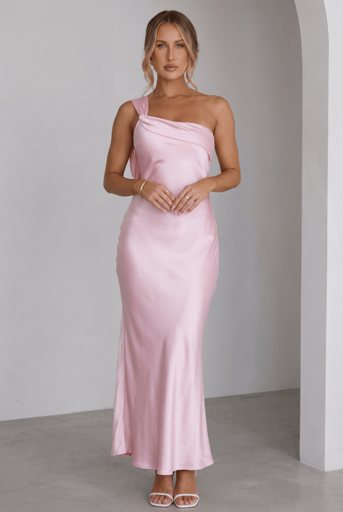 Elara™ One-Shoulder Maxi Dress