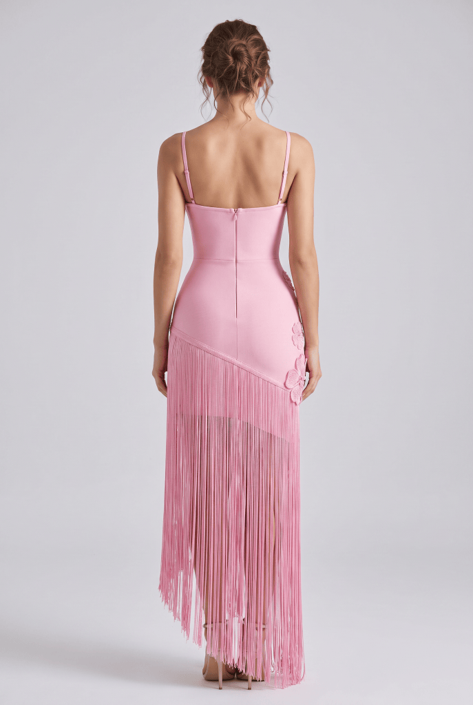 Camellia™ Floral Fringe Maxi Dress