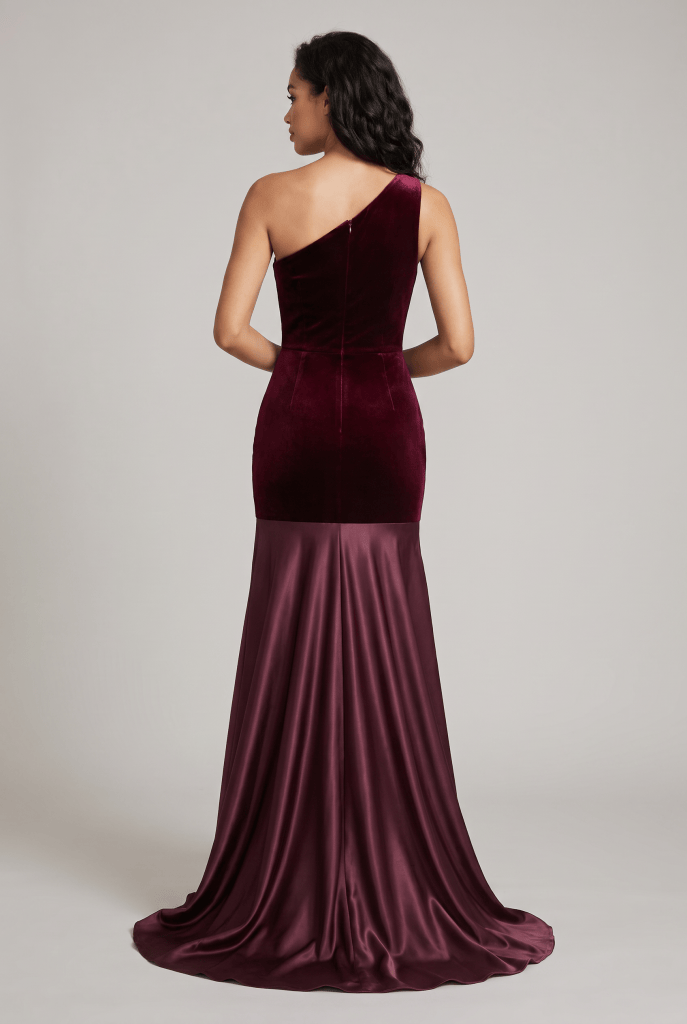 Valentina™ One-Shoulder Velvet Maxi Dress