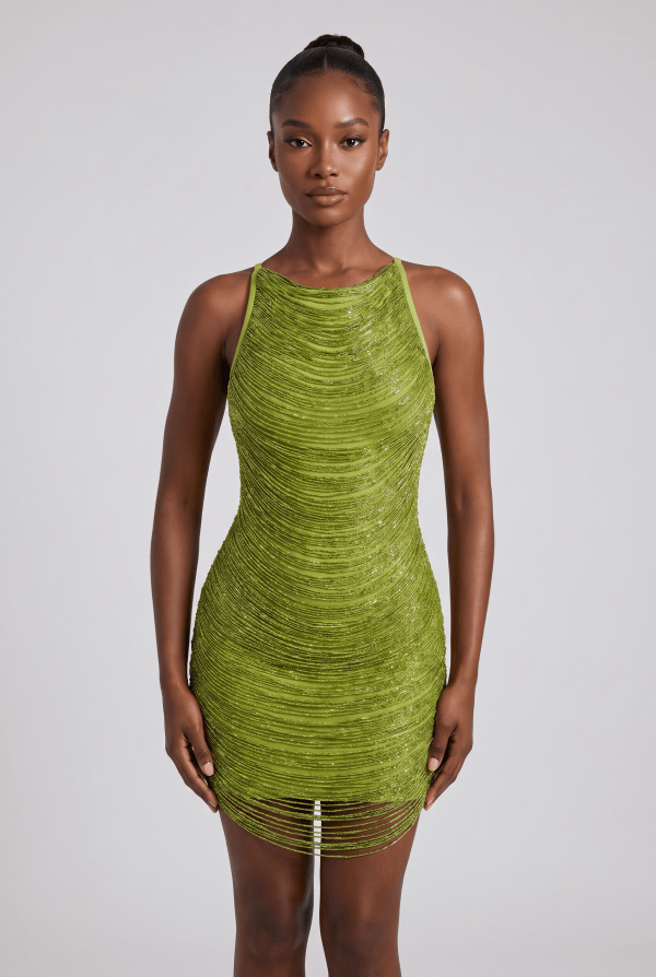 Celeste™ Fringe Mini Dress - Image 5