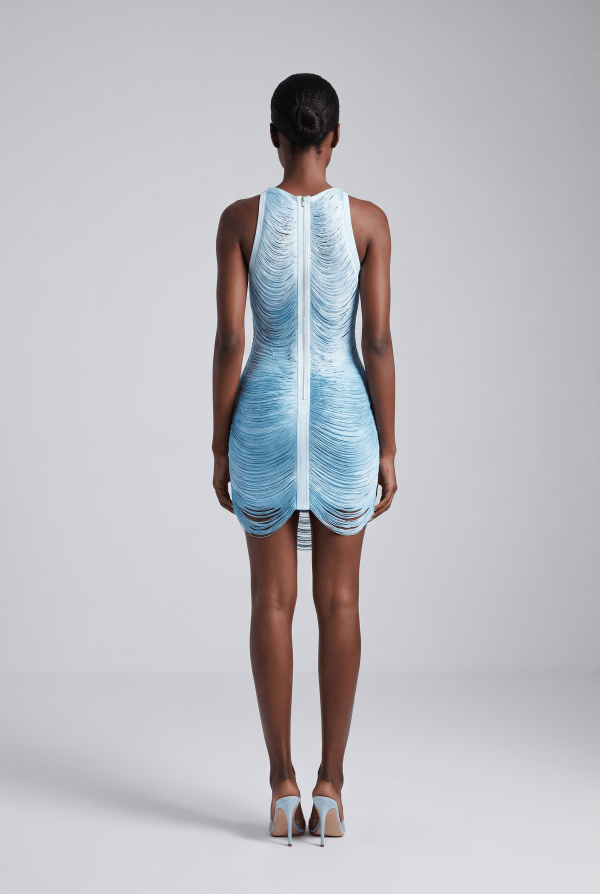 Celeste™ Fringe Mini Dress - Image 4