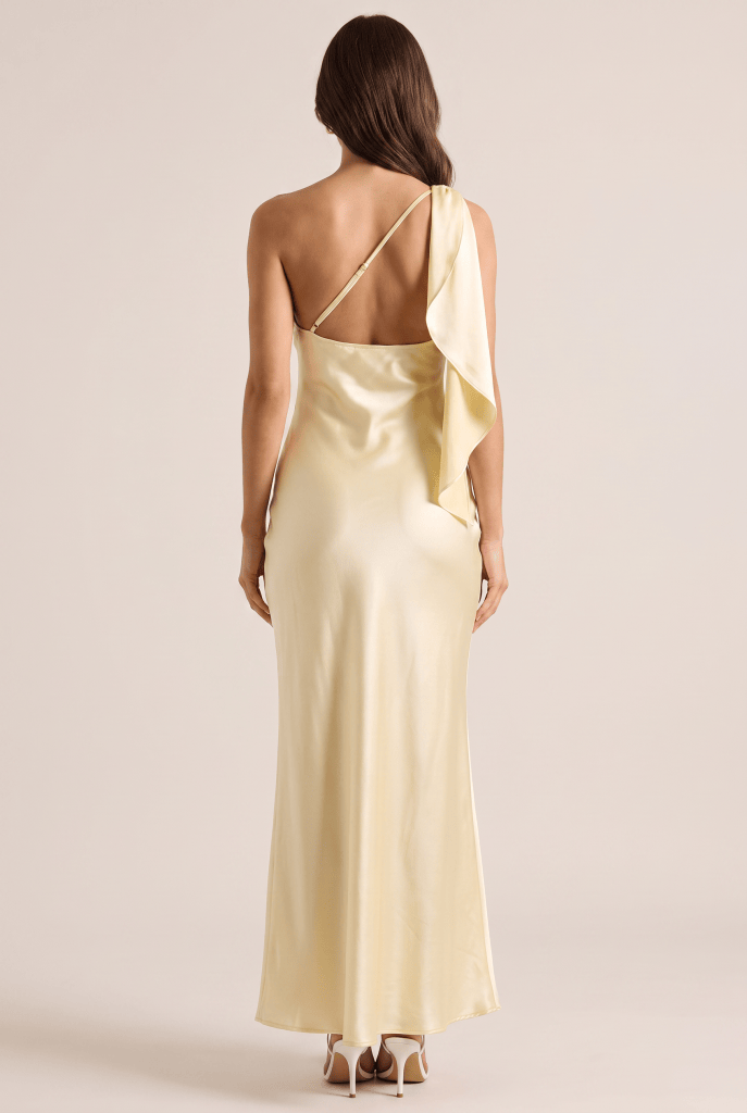 Elara™ One-Shoulder Maxi Dress