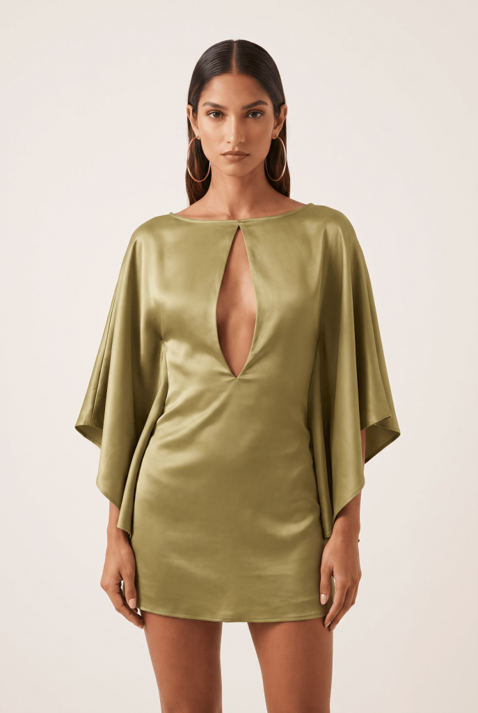 Solea™ Satin Mini Dress