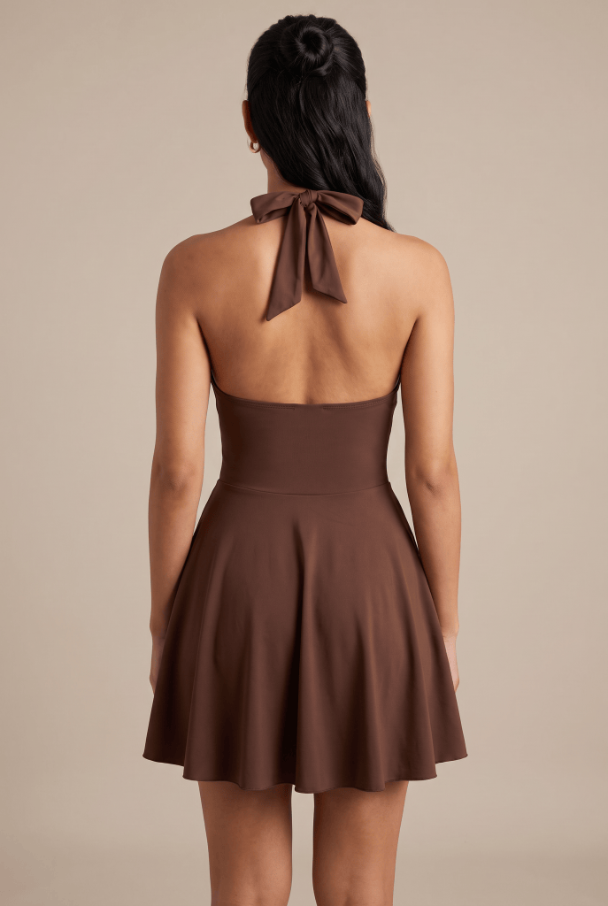 Amara™ Halter Mini Dress