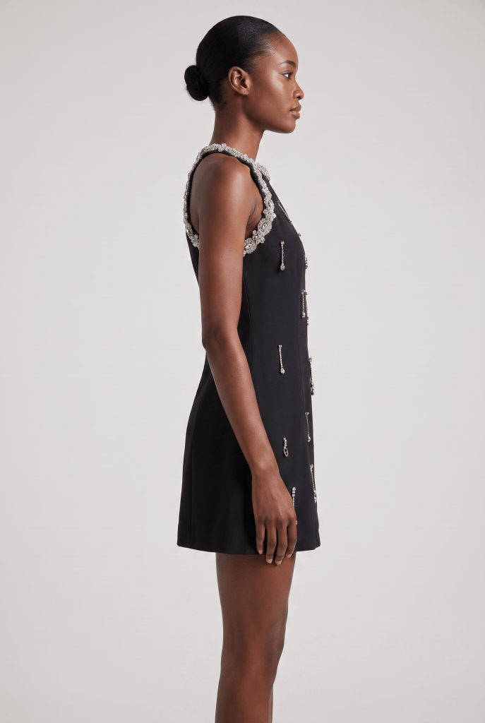 Celeste™ Crystal Embellished Mini Dress