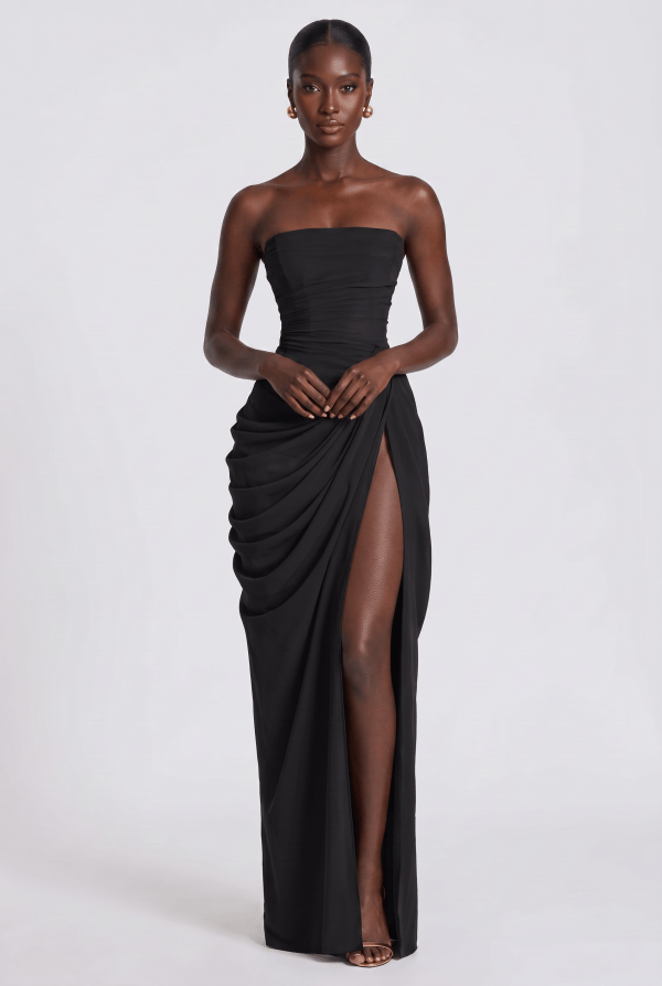 Celeste™ Draped Maxi Dress - Image 4